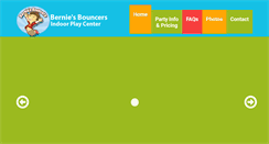 Desktop Screenshot of berniesbouncers.com